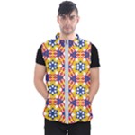 Wavey shapes pattern                                                              Men s Puffer Vest