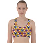 Wavey shapes pattern                                                                 Back Weave Sports Bra