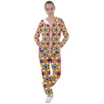 Wavey shapes pattern                                                            Women s Tracksuit