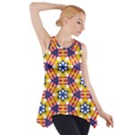 Wavey shapes pattern                                                              Side Drop Tank Tunic