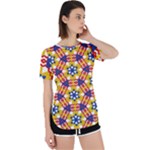 Wavey shapes pattern                                                              Perpetual Short Sleeve T-Shirt