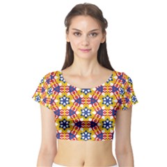 Short Sleeve Crop Top 