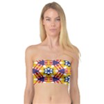 Wavey shapes pattern                                                             Bandeau Top