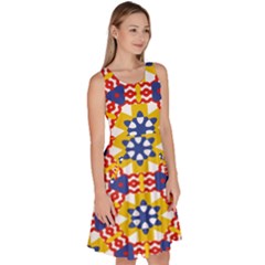 Knee Length Skater Dress With Pockets 