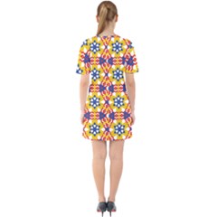 Sixties Short Sleeve Mini Dress 