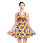 Wavey shapes pattern                                                              Reversible Skater Dress