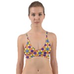 Wavey shapes pattern                                                             Wrap Around Bikini Top