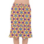 Wavey shapes pattern                                                                  Short Mermaid Skirt