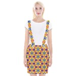 Wavey shapes pattern                                                                  Braces Suspender Skirt