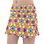 Wavey shapes pattern                                                              Tennis Skirt