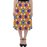 Wavey shapes pattern                                                             Folding Skater Skirt