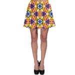 Wavey shapes pattern                                                              Skater Skirt