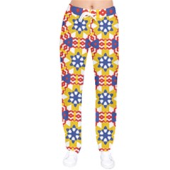 Women Velvet Drawstring Pants 