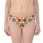 Wavey shapes pattern                                                             Hipster Bikini Bottoms