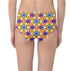 Mid-Waist Bikini Bottoms 