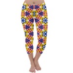 Wavey shapes pattern                                                              Capri Winter Leggings