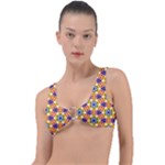 Wavey shapes pattern                                                              Ring Detail Bikini Top