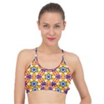 Wavey shapes pattern                                                            Basic Training Sports Bra