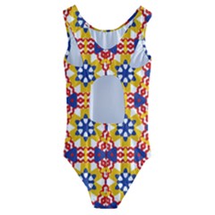 Kids  Cut-Out Back One Piece Swimsuit 