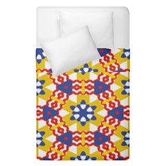 Wavey shapes pattern                                                               Duvet Cover (Single Size) from ArtsNow.com