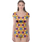 Wavey shapes pattern                                                              Boyleg Leotard (Ladies)