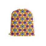 Wavey shapes pattern                                                              Drawstring Pouch