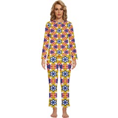 Womens  Long Sleeve Lightweight Pajamas Set 