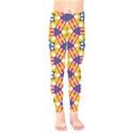 Wavey shapes pattern                                                   Kids  Classic Winter Leggings