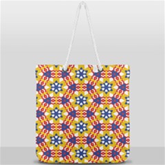 Full Print Rope Handle Tote (Large) 