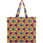 Wavey shapes pattern                                                              Canvas Travel Bag