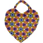 Wavey shapes pattern                                                              Giant Heart Shaped Tote