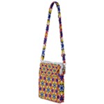 Wavey shapes pattern                                                              Multi Function Travel Bag