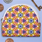 Wavey shapes pattern                                                              Horseshoe Style Canvas Pouch