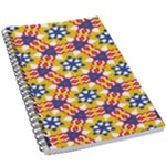 Wavey shapes pattern                                                              5.5  x 8.5  Notebook New