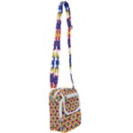 Wavey shapes pattern                                                           Shoulder Strap Belt Bag