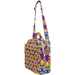 Wavey shapes pattern                                                           Crossbody Day Bag