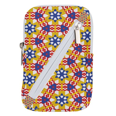 Wavey shapes pattern                                                           Belt Pouch Bag (Large) from ArtsNow.com