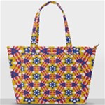 Wavey shapes pattern                                                           Back Pocket Shoulder Bag