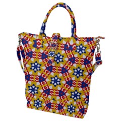 Buckle Top Tote Bag 