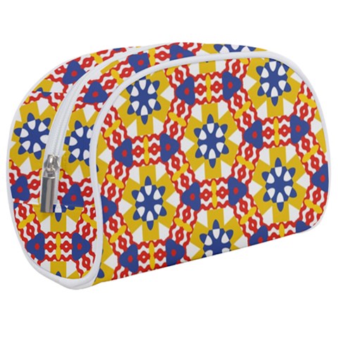 Wavey shapes pattern                                                         Makeup Case (Medium) from ArtsNow.com