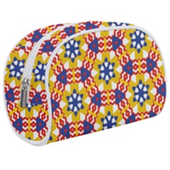 Wavey shapes pattern                                                         Makeup Case (Medium) from ArtsNow.com