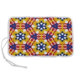 Wavey shapes pattern                                                          Pen Storage Case (M)