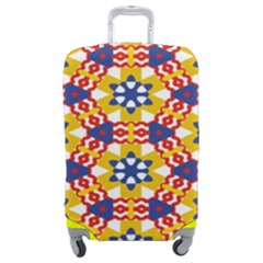 Wavey shapes pattern                                                          Luggage Cover (Medium) from ArtsNow.com