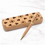 Wavey shapes pattern                                                       Alderwood Pen Set