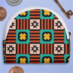 Horseshoe Style Canvas Pouch 