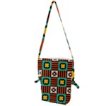 Shapes in shapes                                                               Folding Shoulder Bag