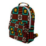 Shapes in shapes                                                              Flap Pocket Backpack (Large)