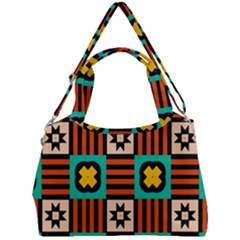Double Compartment Shoulder Bag 