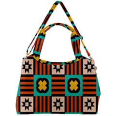 Double Compartment Shoulder Bag 
