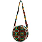 Shapes in shapes                                                           Crossbody Circle Bag